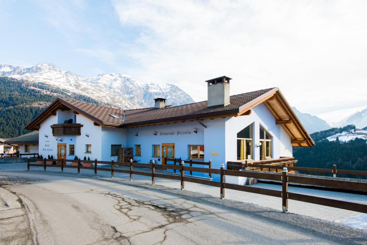 Hotel San Carlo, Tra Bormio E Livigno Isolaccia Exterior foto